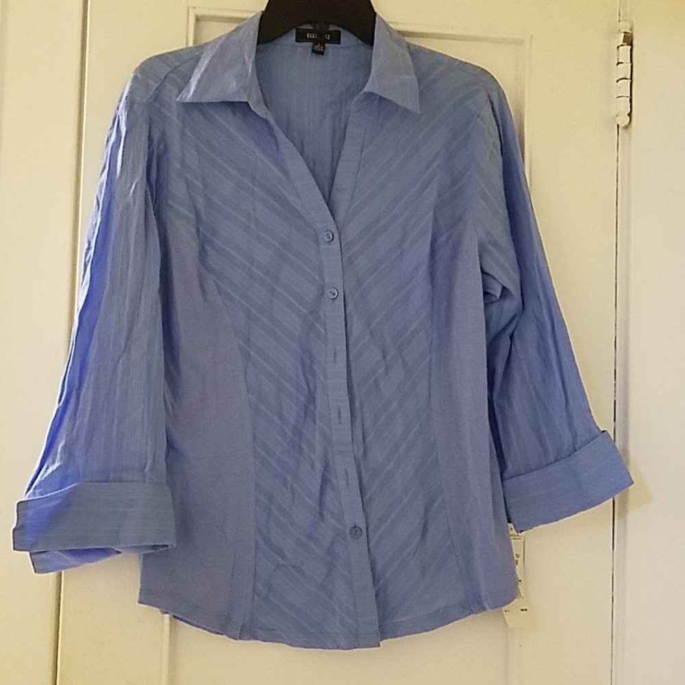 Dress shirt with subtle stripes